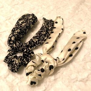 Hair scarf scrunchies